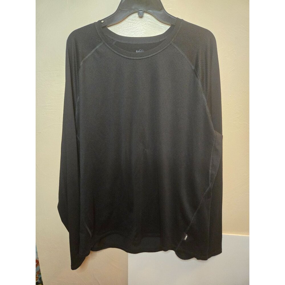 REI CO-OP Men's Mesh Patterned Long Sleeve Base Layer Top Size XL
